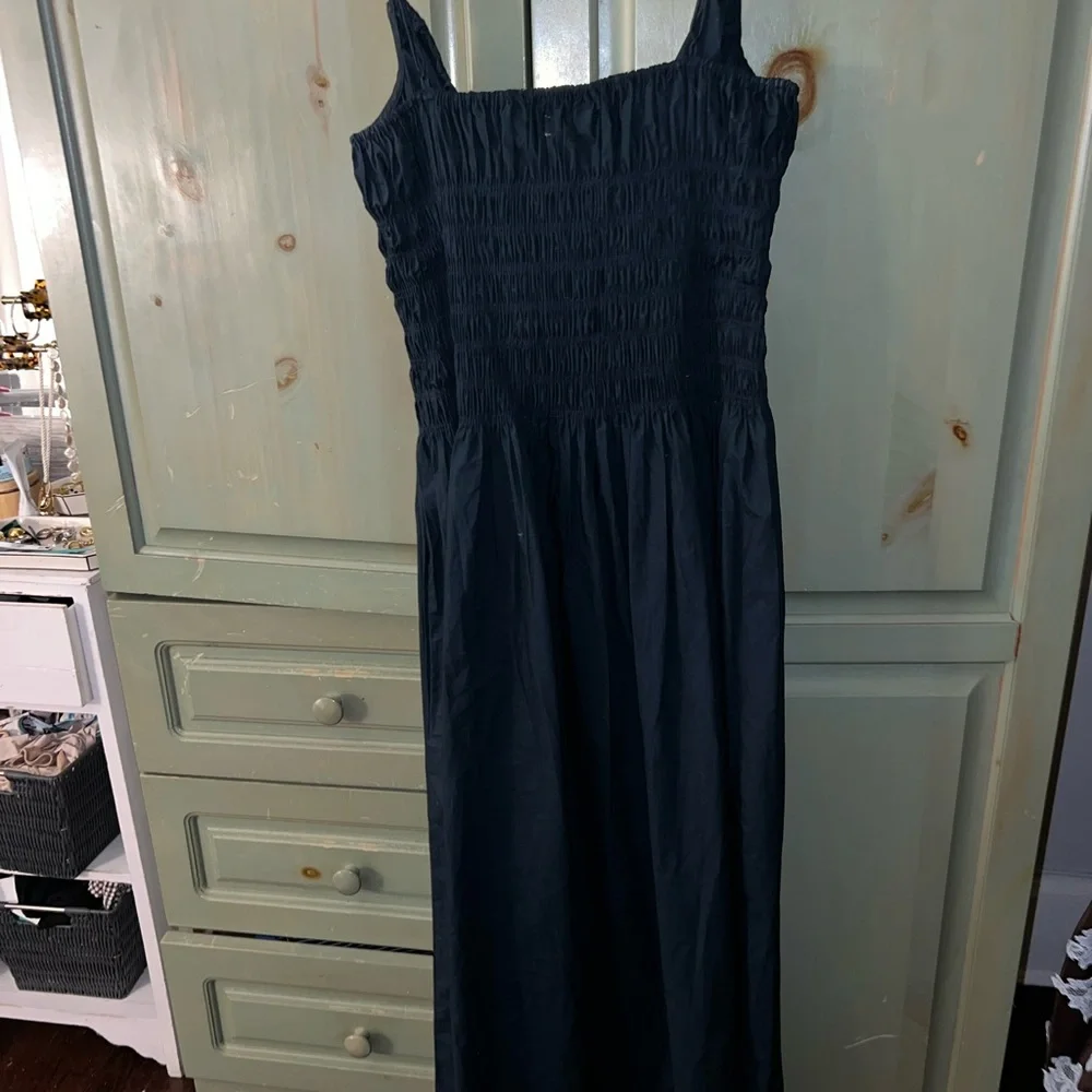 Faithfull the Brand Dark Blue Maxi Dress - Picture 5 of 5